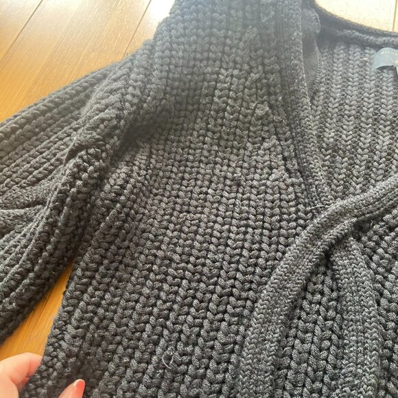 Michael Costello x REVOLVE Andromeda Cable Knit Dress - Black - Small - Picture 4 of 8